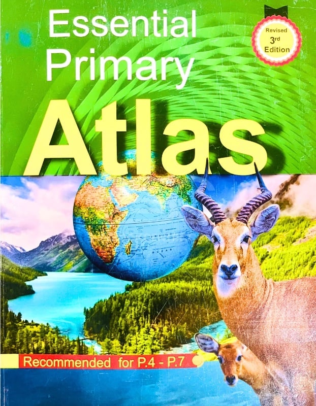 Essential Primary Atlas Recommended For P4-P7 (Revised 3rd Edition)