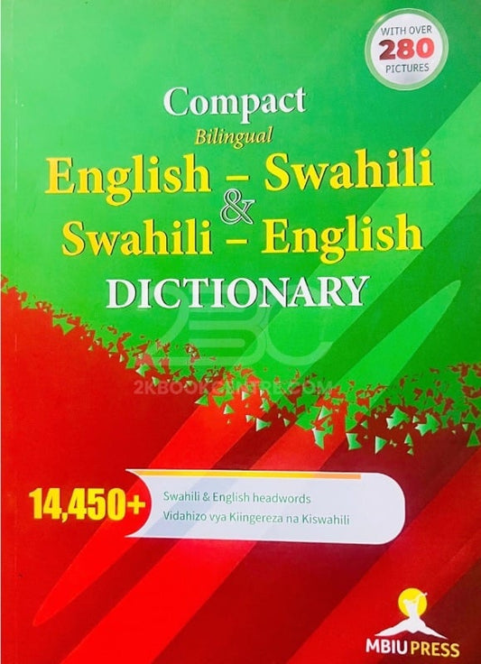Compact Bilingual English–Swahili & Swahili–English Dictionary by MBIU Press