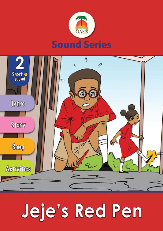 Sound Series 2: Jeje’s Red Pen (Short e sound) by Oscar Ranzo